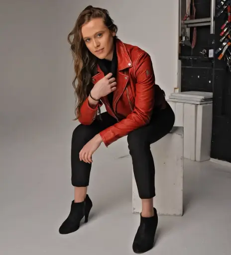 Leather jacket